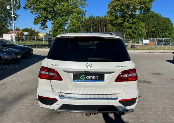 Mercedes-Benz ML cena 77900 przebieg: 138686, rok produkcji 2013 z Stawiski małe 254